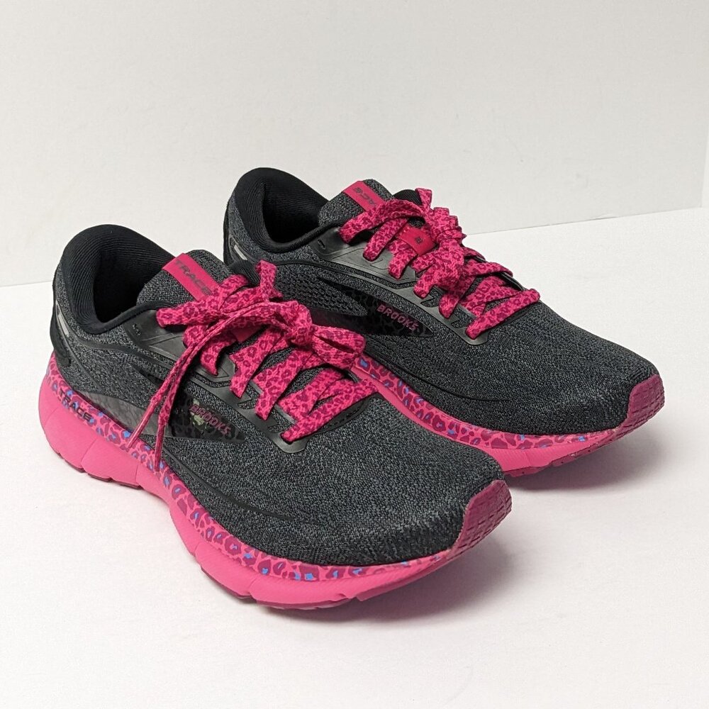 Brooks Women's Black & Hot Pink Running Shoes